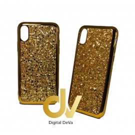 iPhone 6 Plus Funda Glitter Brilli Brilli Dorado