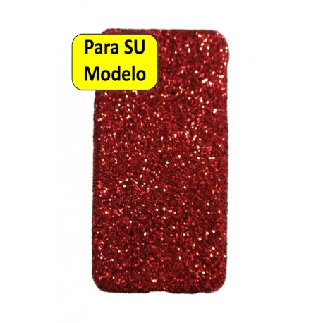 iPhone 6 Plus Funda Escarcha Rojo