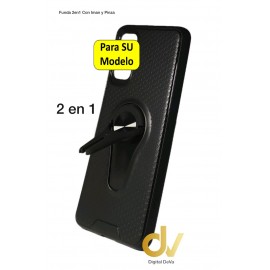S20 Samsung Funda Con Iman + Soporte Pinza Negro