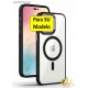 iPhone 14 6.1 Funda MagSafe PVC Bumper Negro