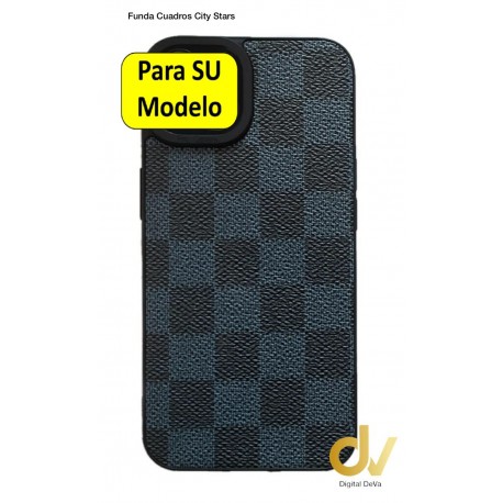 M23 5G Samsung Funda Cuadros City Stars Azul