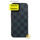 iPhone 14 Funda Cuadros City Stars Azul