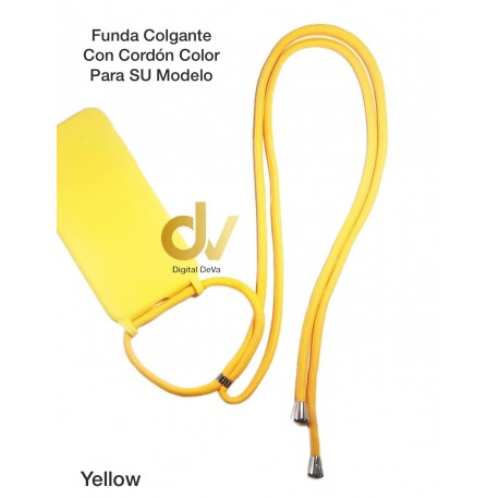 Psmart Z Huawei Funda Colgante Con Cordón Amarillo