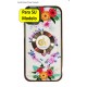 iPhone 13 Pro Max Funda Flower Power Cromado Dorado