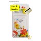 A13 4G Samsung Funda Flores Tarjetero Amarillo