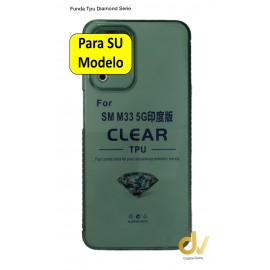 M33 5G Samsung Funda Tpu Diamond Serie Verde