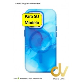 iPhone 14 Max Funda Magsafe Pride DVRB Azul
