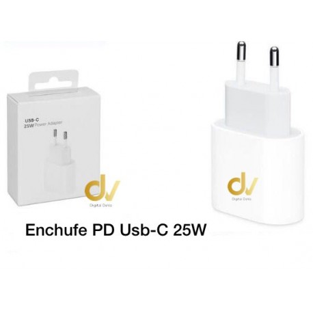 Enchufe PD Usb-C 25W