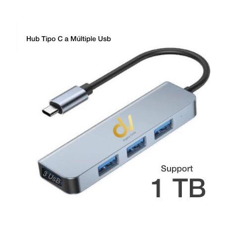 Hub Tipo C a Multiple Usb