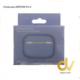 Funda Airpods Pro 2 Celeste