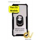 A02S Samsung Funda NewCase 2en1 Anillo e Iman Negro