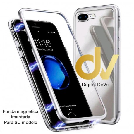 P20 Pro / Plus Huawei Funda Magnetica Imantada Plata