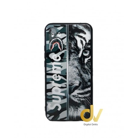 J6 Plus Samsung Funda Dibujo 5D Sup Tigre