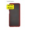 iPhone 14 6.1 Funda Zerf Cam Protección Rojo