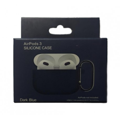 Funda Airpods 3 + Hanger Dark Blue