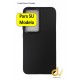 iPhone 14 Pro Max Funda Denver Cromado Negro