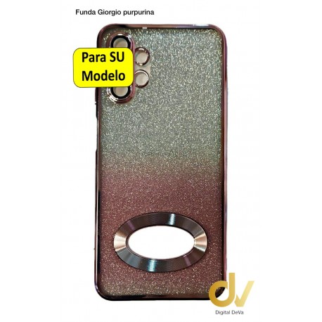 iPhone 13 Pro 6.1 Funda Giorgio Purpurina Rosa