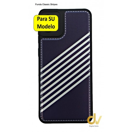 iPhone 11 Funda Classic Stripes Azul