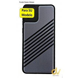 iPhone 13 Pro 6.1 Funda Classic Stripes Gris