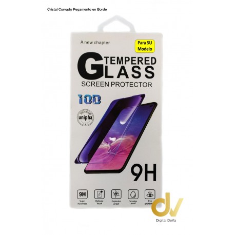 S9 Sam Cristal Curvado Pegamento En Marco