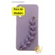 Redmi Note 12 4G Xiaomi Funda Corazon Muñequera Lila