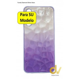 iPhone 14 Pro Max Funda Diamond Shine Stars Lila