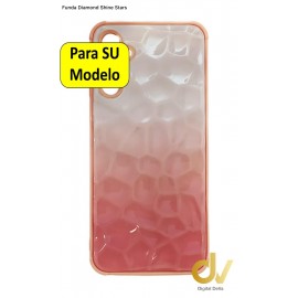 iPhone 14 Pro Max Funda Diamond Shine Stars Rosa