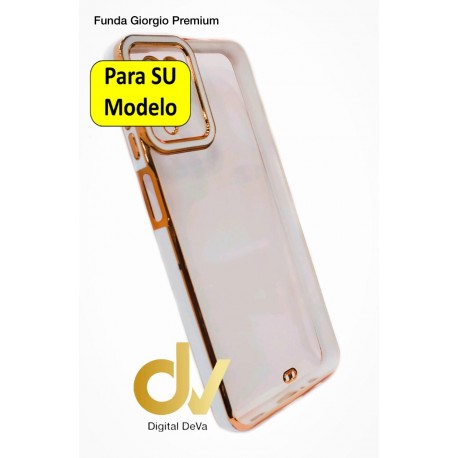 A34 5G Samsung Funda Giorgio Premium Blanco