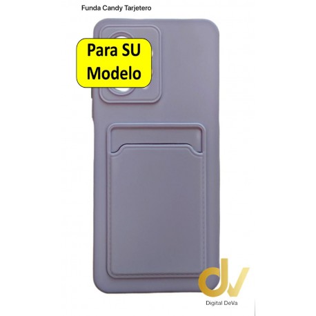 iPhone 14 Pro Funda Candy Tarjetero Lila