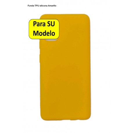 A91 / S10 Lite 5g 2020 Samsung Funda Silicona Amarillo