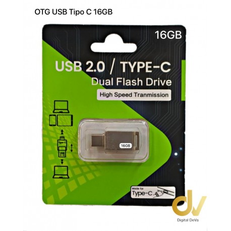 OTG USB DVH Tipo C 16GB