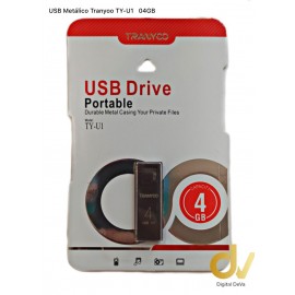USB Metálico Tranyoo TY-U1 4GB