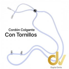 Cordon Colgante + Tornillos Lila