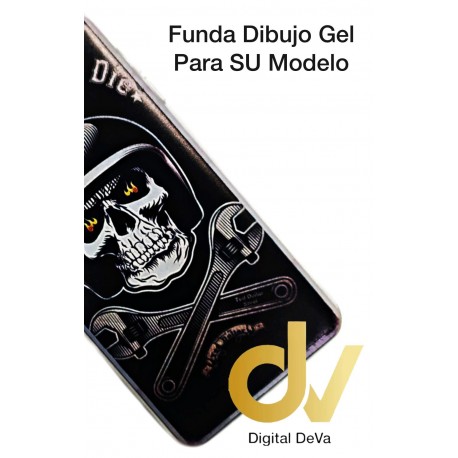 Redmi 6A Xiaomi Funda Dibujo 5D Calavera