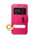 iPhone 7G / 8G Funda Libro 2 Ventanas Rosa