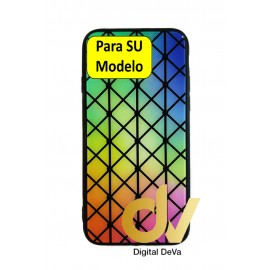 iPhone 7G / 8G Funda Dibujo Con Vidrio Templado Colores