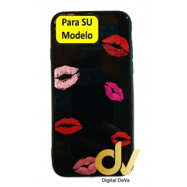 iPhone 7G / 8G Funda Dibujo Con Vidrio Templado Lips