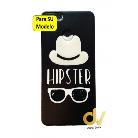 Y7 2018 Huawei Funda Dibujo 3D Hipster