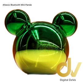 Altavoz Bluetooth Mini Panda Verde