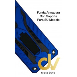 A91 Oppo Funda Armadura Con Soporte Azul