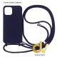 iPhone 14 Pro Max Funda Cordón Colgante Azul