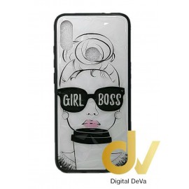 Mi 8 Lite Xiaomi Funda Diamond Cut Girl Boss