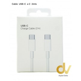 Cable Tipo C  a C  2mts