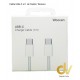Cable USB-C a C  de Tejido / Wooven