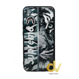 Y7 2019 Huawei Funda Dibujo 5D Tigre