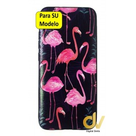 Redmi 8A Xiaomi Funda Dibujo 5D Flamencos