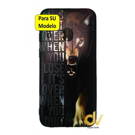 A50 Samsung Funda Dibujo 5D Lobo
