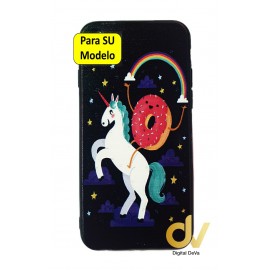 iPhone XR Funda Dibujo 5D Unicornio