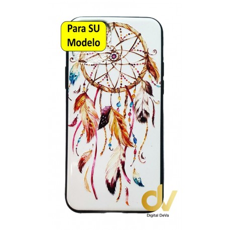 iPhone 11 Pro Funda Dibujo 5D Atrapa Sueños Blanco