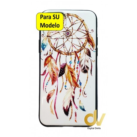 iPhone XS Max Funda Dibujo 5D Atrapa Sueños Blanco